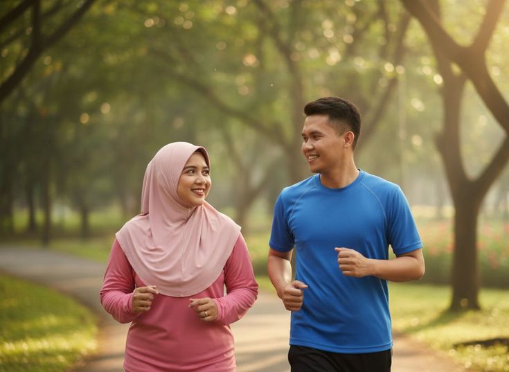 Puasa dan olahraga pagi